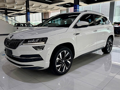 Skoda Karoq 1.4 л 2023 г. Белый, пробег 34000 км