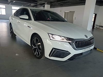 Skoda Octavia 1.4 л 2024 г. Белый, пробег 9800 км