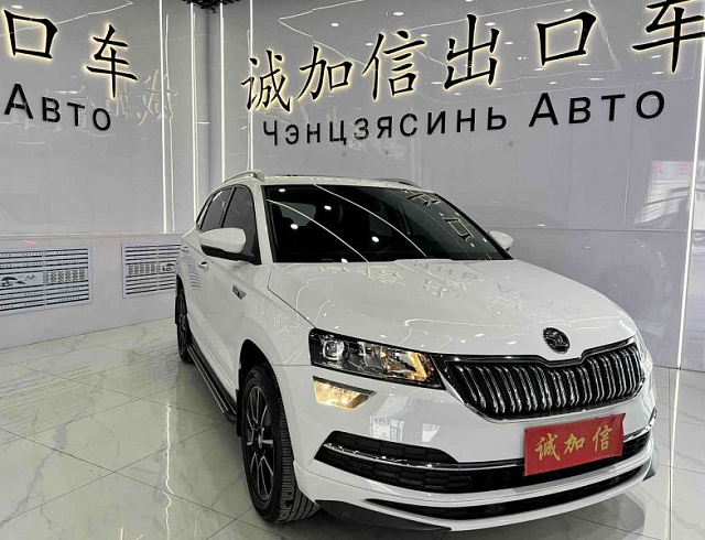 Skoda Karoq 1.4 л 2022 г. Белый, пробег 24800 км