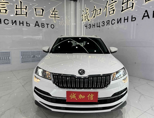 Skoda Karoq 1.4 л 2022 г. Белый, пробег 24800 км