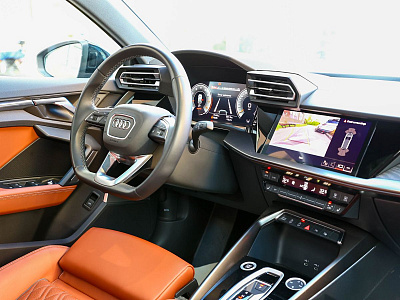 Audi A3 серый 2025