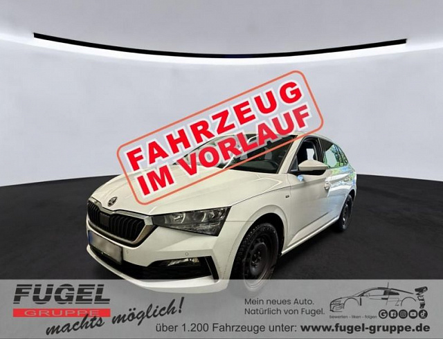Skoda Scala 2021 г. Белый, пробег 53097 км
