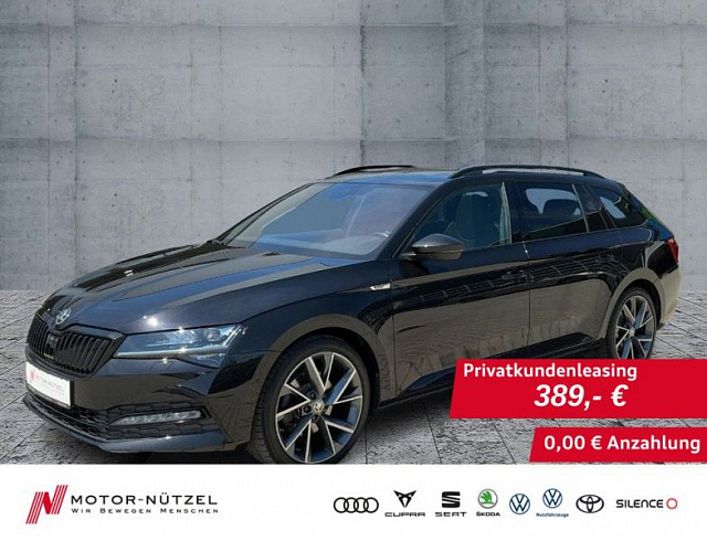 Skoda Superb 2023 г. Чёрный, пробег 54698 км