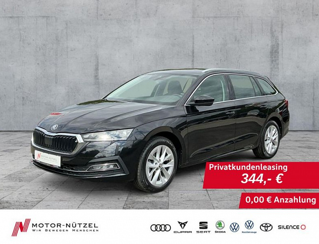 Skoda Octavia 2021 г. Чёрный, пробег 40833 км