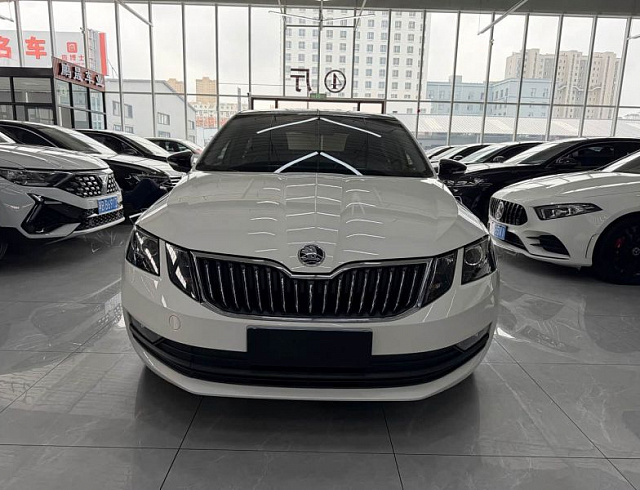 Skoda Octavia 1.5 л 2022 г. Белый, пробег 42699 км