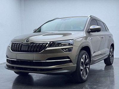 Skoda Karoq 1.4 л 2022 г. шампань/коричневый, пробег 40000 км