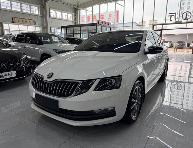 Skoda Octavia 1.5 л 2022 г. Белый, пробег 42699 км