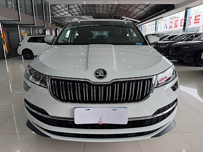 Skoda Karoq 1.4 л 2023 г. Белый, пробег 26000 км