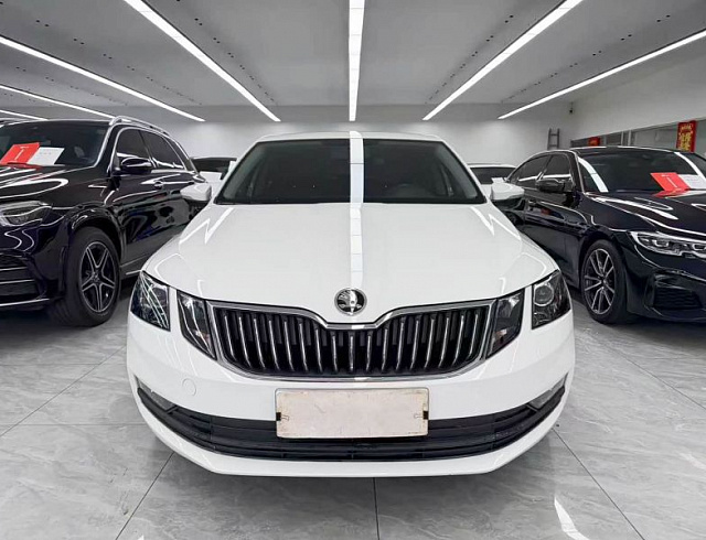 Skoda Octavia 1.5 л 2022 г. Белый, пробег 40000 км
