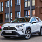 Toyota RAV4 белый 2021