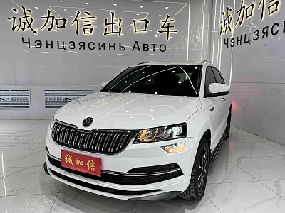 Skoda Karoq 1.4 л 2022 г. Белый, пробег 24800 км