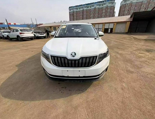 Skoda Kamiq 1.5 л 2025 г. Белый, пробег 9000 км