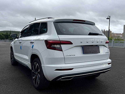 Skoda Karoq 1.4 л 2023 г. Белый, пробег 38000 км