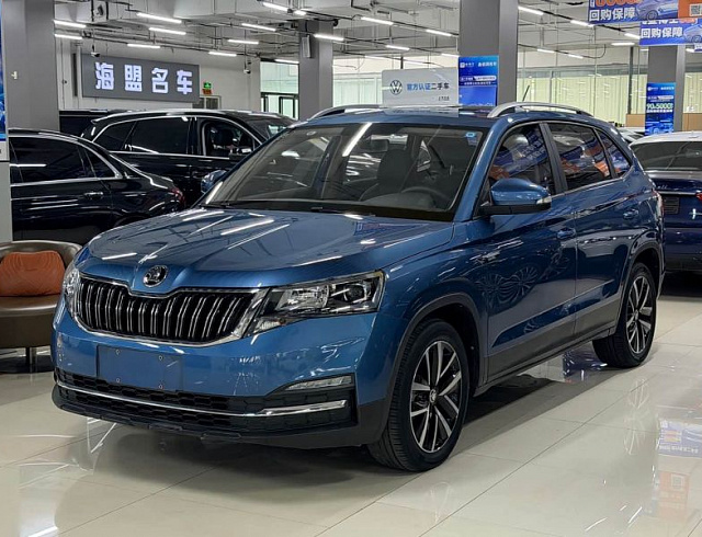 Skoda Kamiq 1.5 л 2022 г. Голубой, пробег 26000 км