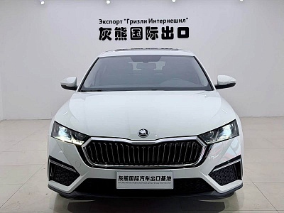 Skoda Octavia 1.4 л 2023 г. Белый, пробег 21000 км