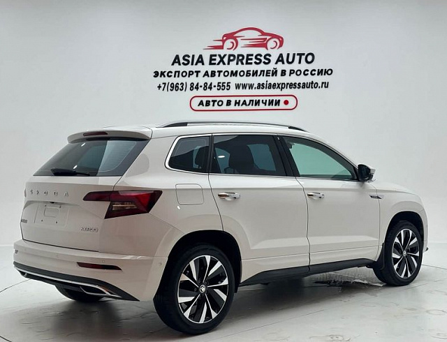 Skoda Karoq 1.4 л 2022 г. Белый, пробег 27000 км