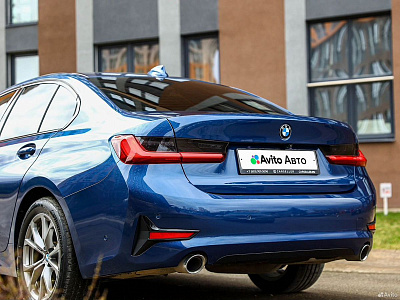 BMW 3 серии синий 2020