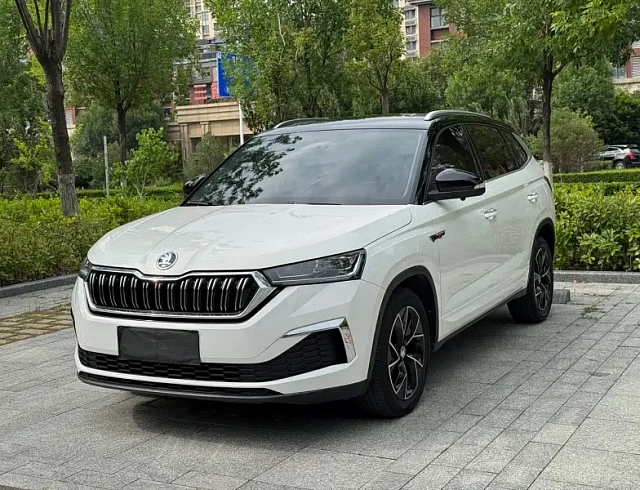 Skoda Kamiq 1.5 л 2022 г. Белый, пробег 33000 км