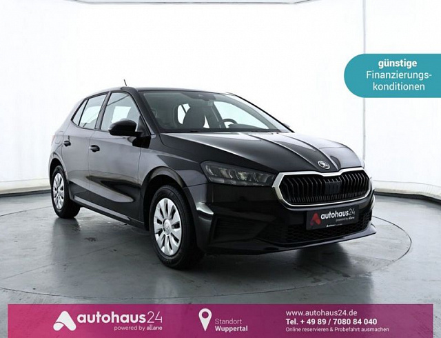Skoda Fabia 2022 г. Чёрный, пробег 51782 км
