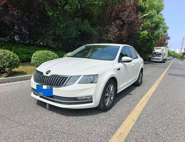 Skoda Octavia 1.5 л 2021 г. Белый, пробег 50000 км