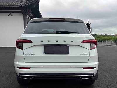 Skoda Karoq 1.4 л 2023 г. Белый, пробег 38000 км