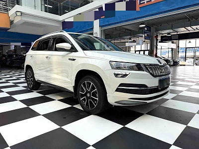 Skoda Karoq 1.4 л 2022 г. Белый, пробег 45000 км
