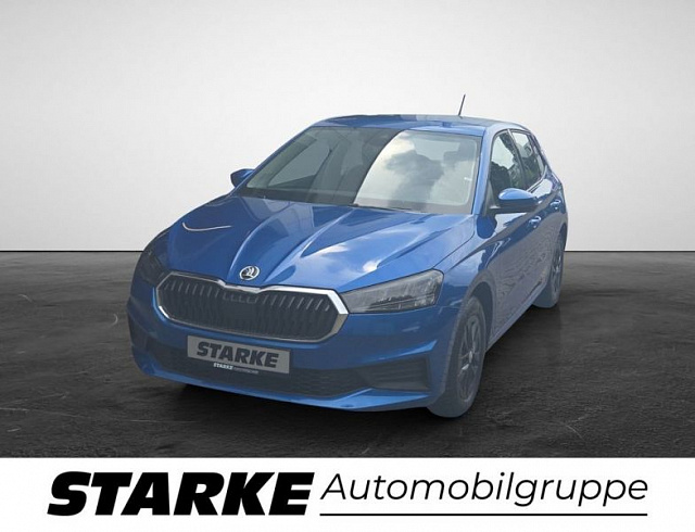 Skoda Fabia 2022 г. Синий, пробег 35669 км
