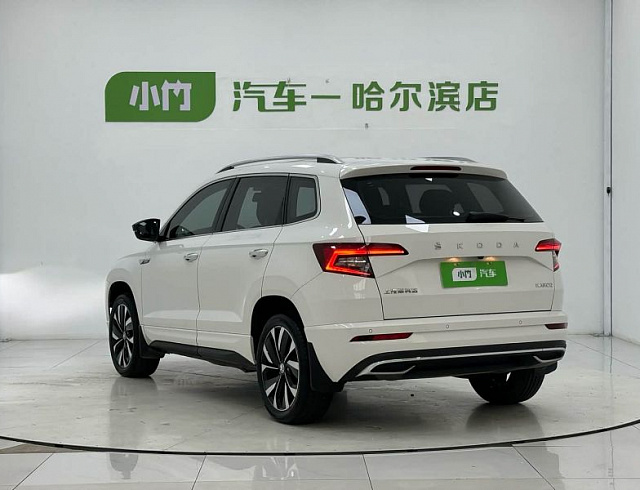 Skoda Karoq 1.4 л 2022 г. Белый, пробег 34600 км