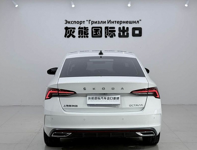 Skoda Octavia 1.4 л 2024 г. Белый, пробег 25000 км