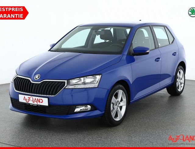 Skoda Fabia 2021 г. Синий, пробег 57064 км