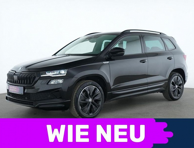 Skoda Karoq 2023 г. Чёрный, пробег 44926 км