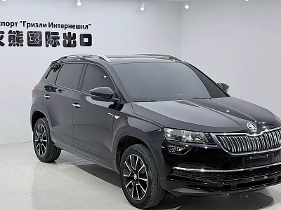 Skoda Karoq 1.4 л 2023 г. Чёрный, пробег 48000 км