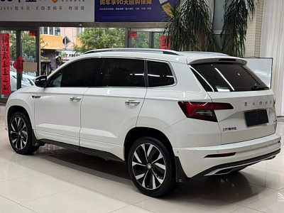 Skoda Karoq 1.4 л 2023 г. Белый, пробег 26000 км
