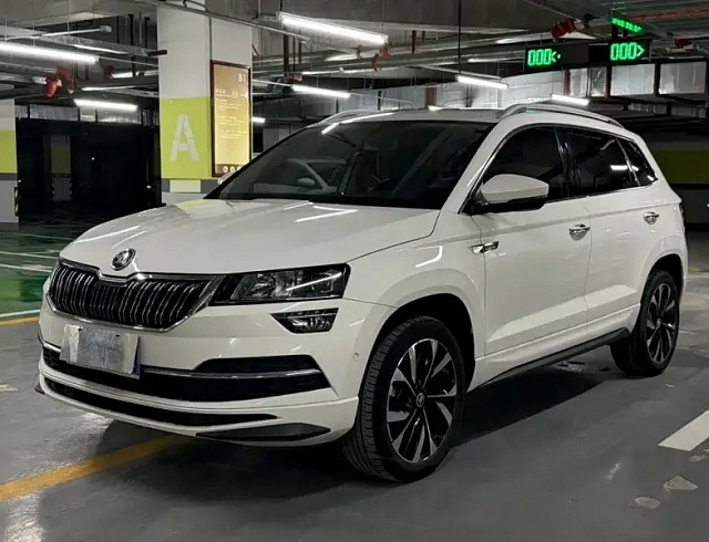 Skoda Karoq 1.4 л 2022 г. Белый, пробег 30000 км