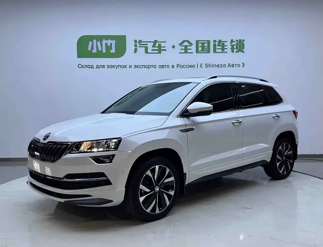 Skoda Karoq 1.4 л 2023 г. Белый, пробег 34000 км