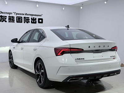 Skoda Octavia 1.4 л 2023 г. Белый, пробег 27000 км
