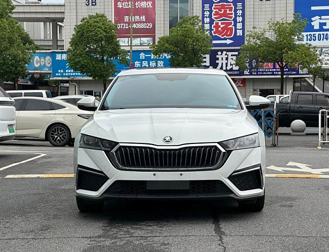 Skoda Octavia 1.4 л 2023 г. Белый, пробег 13000 км