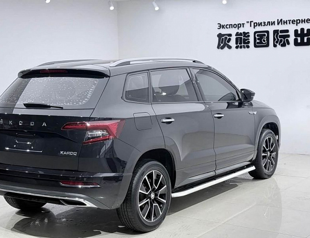 Skoda Karoq 1.4 л 2022 г. Чёрный, пробег 16000 км