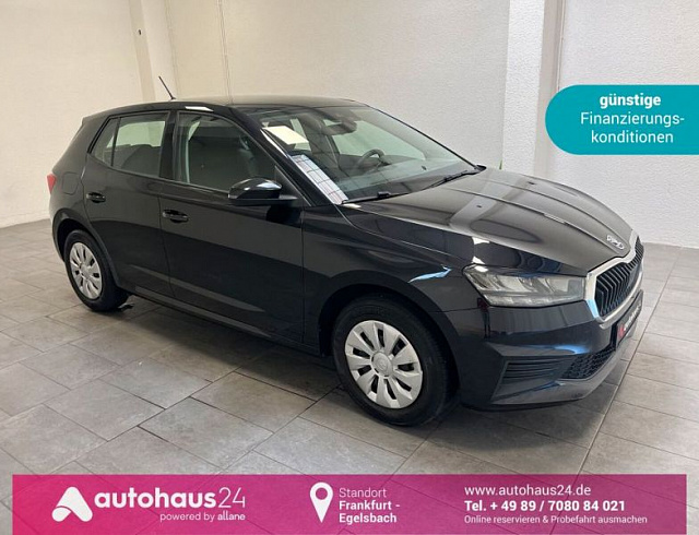 Skoda Fabia 2022 г. Чёрный, пробег 39456 км