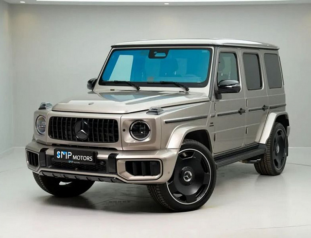 Mercedes Benz G63 AMG 4.0 л 2025 г. Серебристый