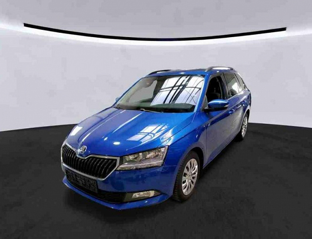 Skoda Fabia 2022 г. Синий, пробег 34978 км