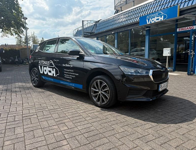 Skoda Fabia 2022 г. Чёрный, пробег 53000 км
