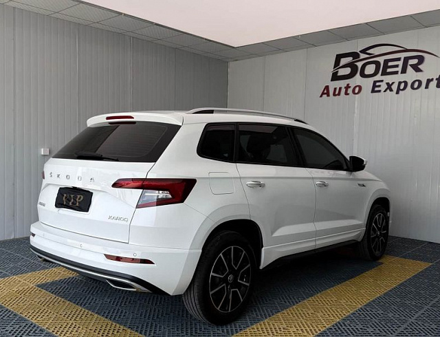 Skoda Karoq 1.4 л 2023 г. Белый, пробег 16000 км