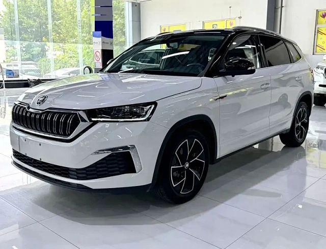 Skoda Kamiq 1.5 л 2023 г. Белый, пробег 41000 км