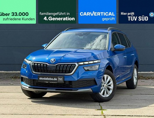 Skoda Kamiq 2022 г. Синий, пробег 37756 км