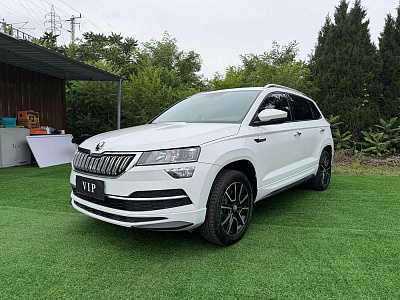 Skoda Karoq 1.4 л 2023 г. Белый, пробег 23000 км