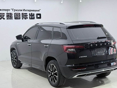 Skoda Karoq 1.4 л 2023 г. Чёрный, пробег 48000 км