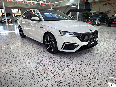 Skoda Octavia 1.4 л 2022 г. Белый, пробег 41000 км