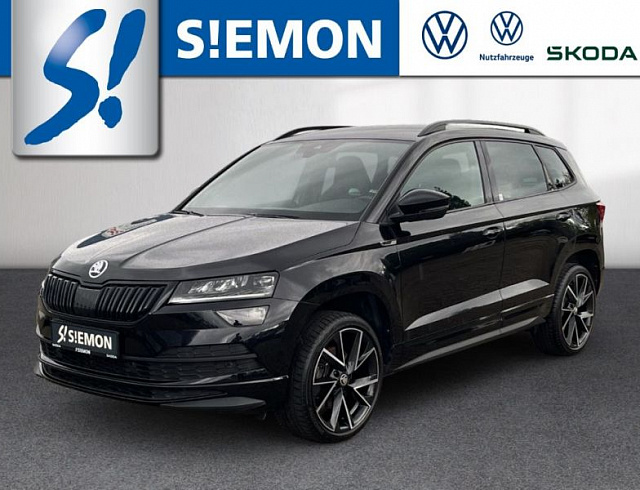 Skoda Karoq 2021 г. Чёрный, пробег 48214 км