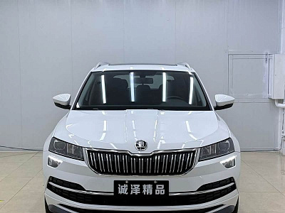 Skoda Karoq 1.4 л 2024 г. Белый, пробег 14000 км